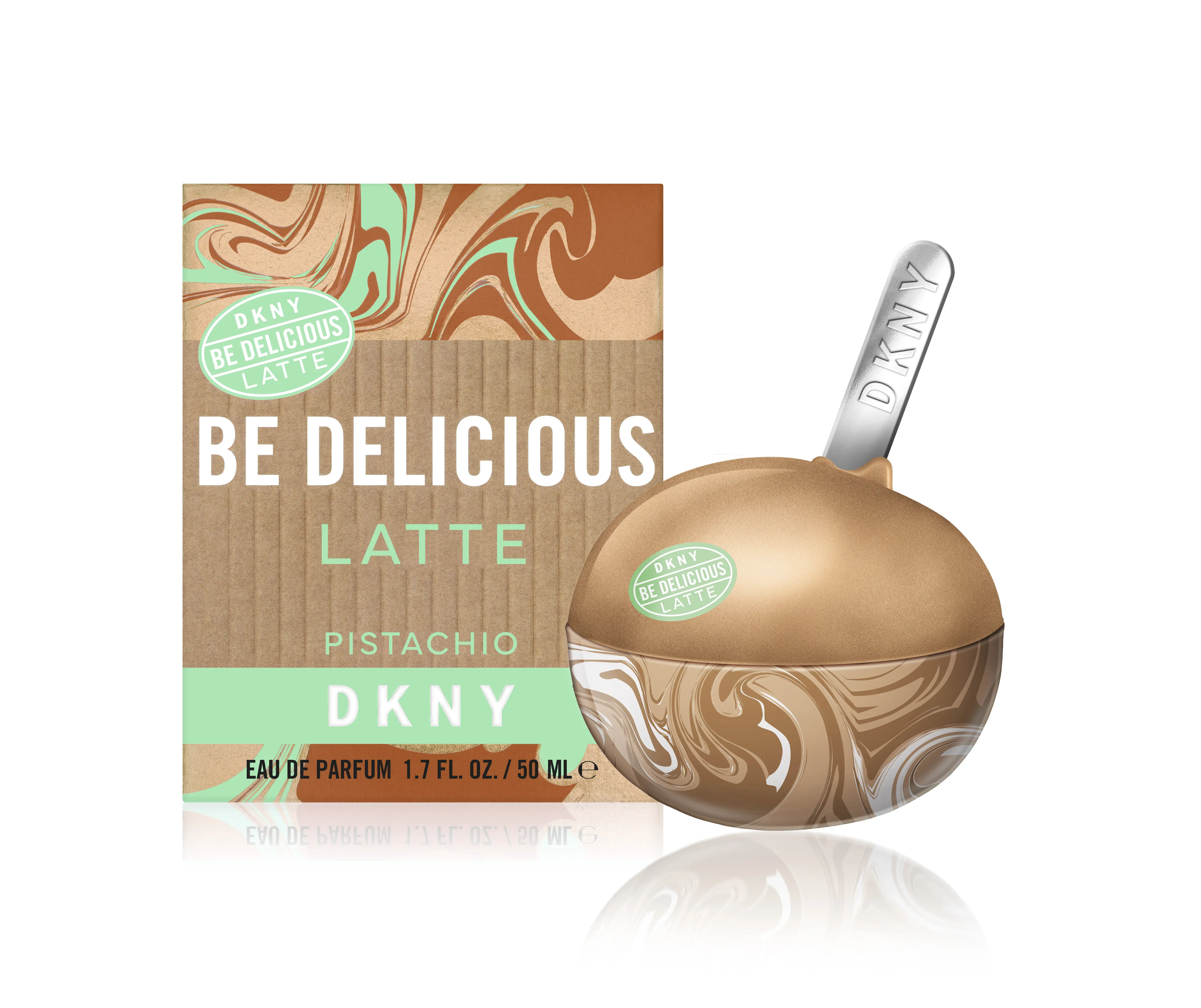 DKNY Latte Pistachio Perfume – Eau de Parfum Spray for Women 1.7 Fl Oz/50ml
