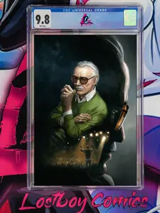 Stan Lee Unscripted Clayton Crain NYCC Exclusive Virgin CGC 9.8