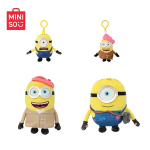 MINISO Minions Vs Big Monster Series Plush Doll And Plush Charm, James And Henry. Soft Fluffy Fabric, Fine Embroidery Details, Portable Size For Display Or Hanging. Cute Collectible Toy And Sweet Gift For Minions Lovers, deals for you days