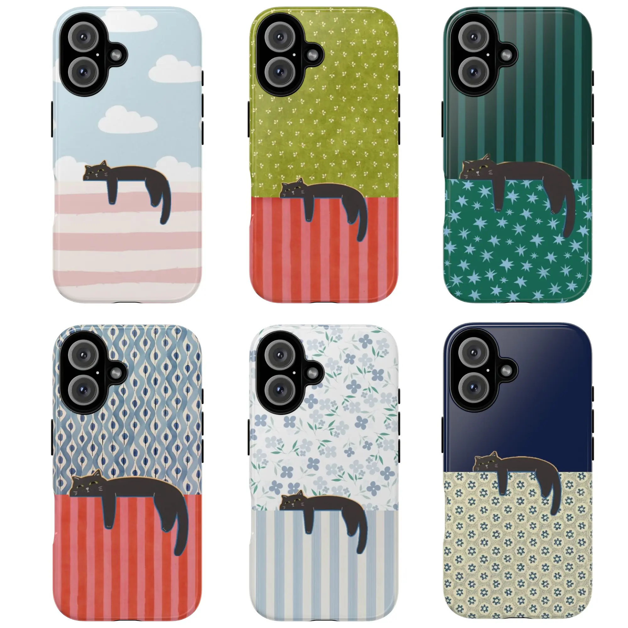Minimalist Cute Black Cat Tough Phone Case, lazy cat case, Stylish Protective Cover for ip and ss, gift for fans - TikTok Shop Minimalist Cute Black Cat Tough Phone Case, lazy cat case, Stylish Protective Cover for ip and ss, gift for fans - TikTok Shop