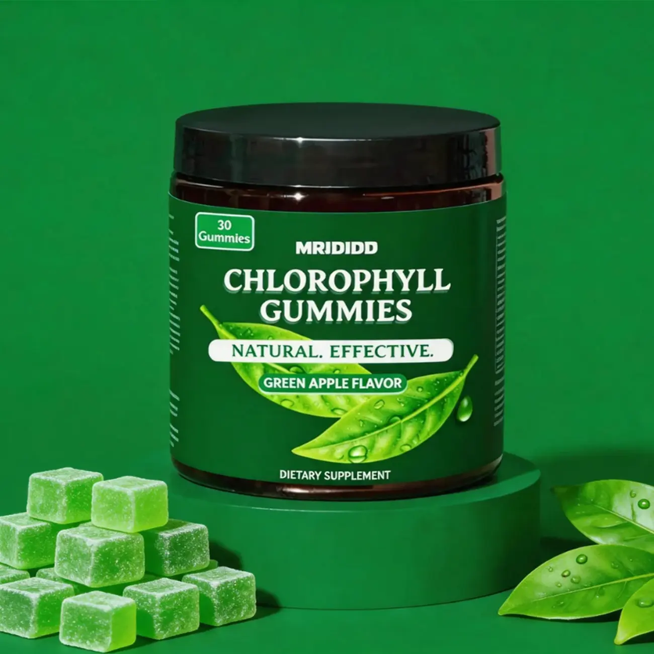 Green gummies, A Natural Daily with 30Gummies