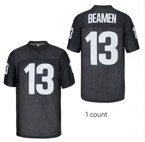 Willie Beamen #13 Jamie Foxx Any Given Sunday Sharks Movie Football Jersey Stitched