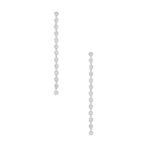Lili Claspe Cici Duster Earrings in Silver