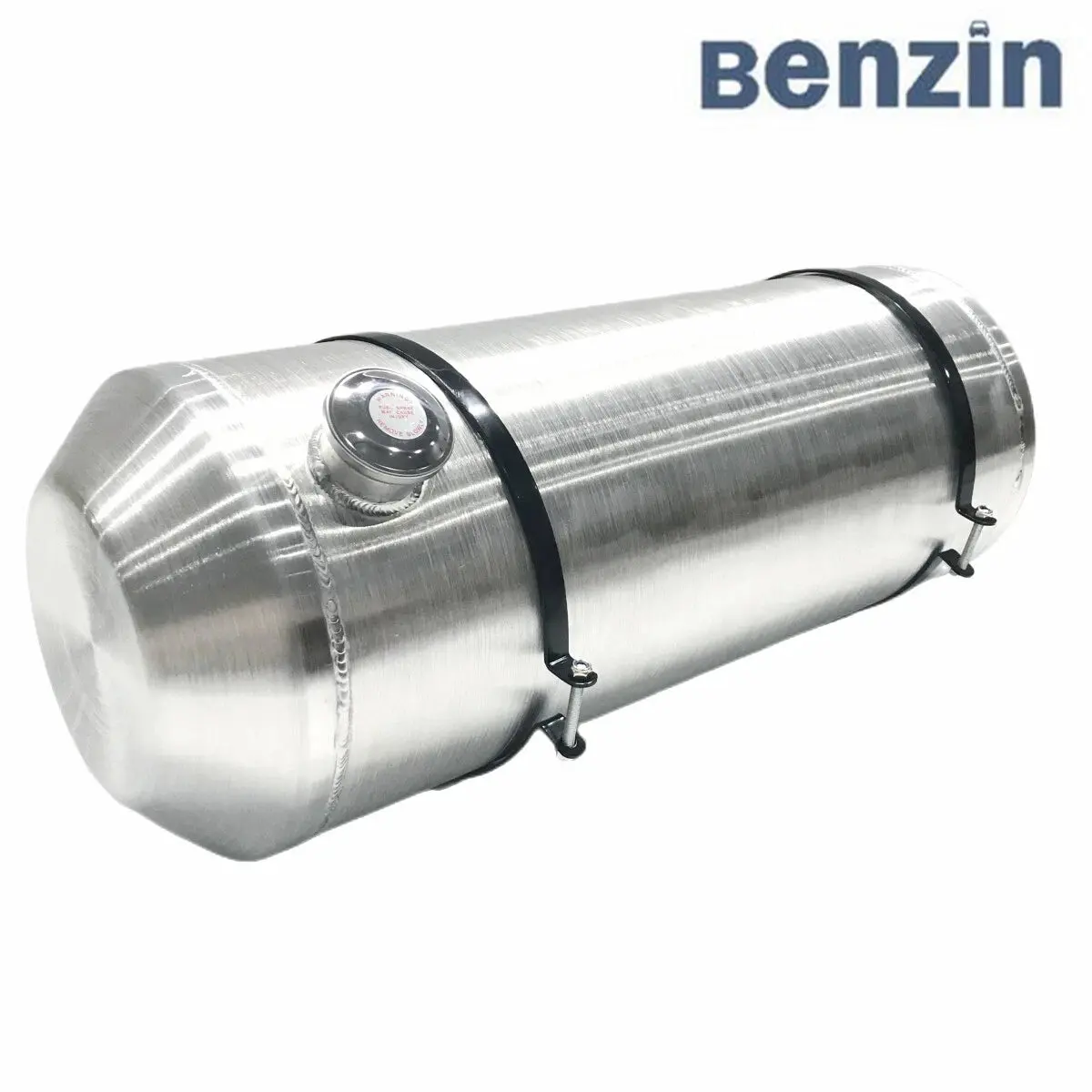 M293 JSD Aluminum Spun Fuel Tank 12x33 End Fill 15.63 Gallon 1/4'' NPT