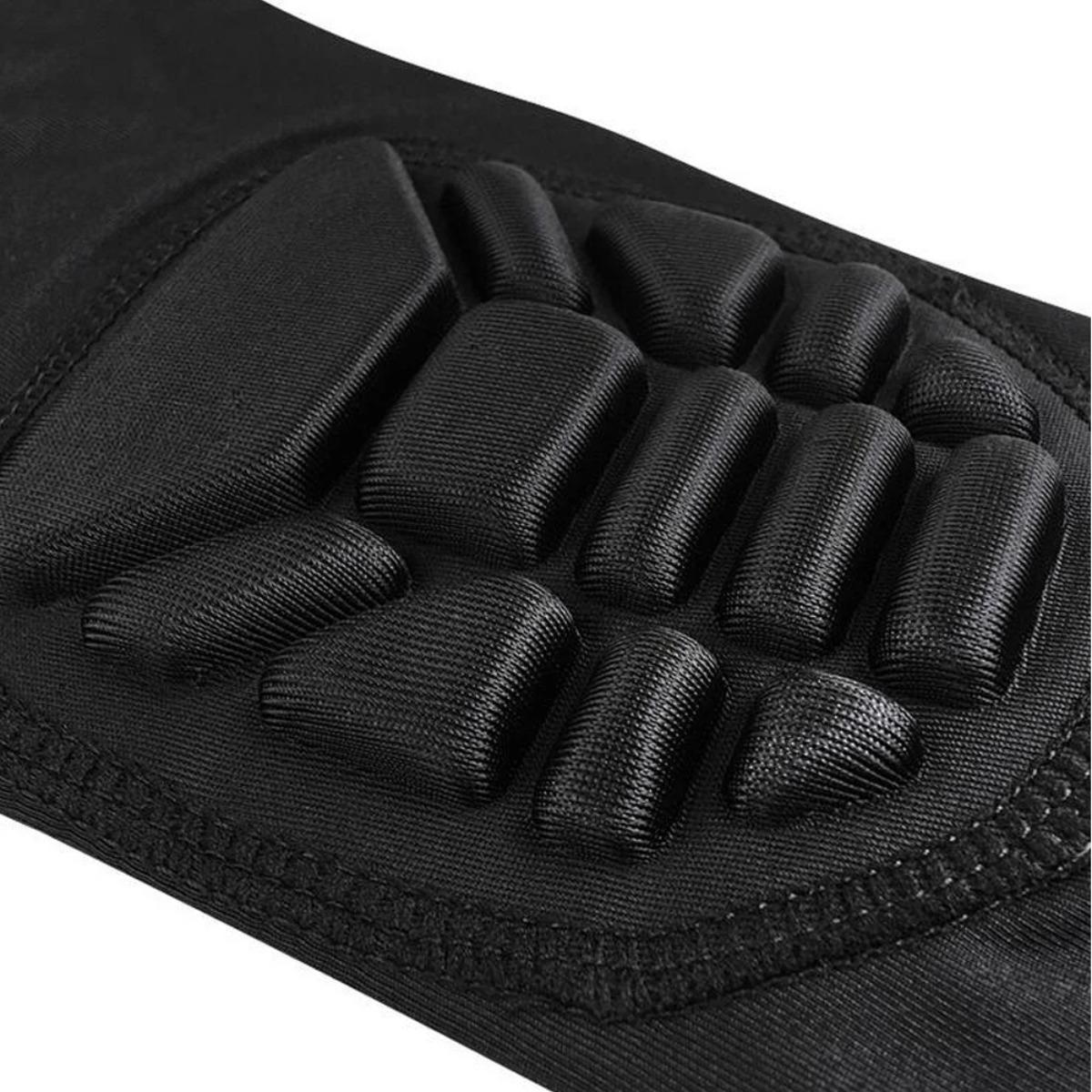 Honeycomb Impact Knee Pads Long Length Sports Protective Gear Basketball Cycling Breathable Anti Collision Leg Sleeve Patella Support Adult