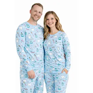 Bamboo Adult Two Piece Pajama Set, Dentist