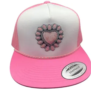 Pink Cowgirl Candy Snakeskin Hat - Soft and Plush Design for a Cute and Fun Outfit