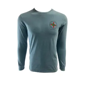 Long Sleeve Shirt: Indigo