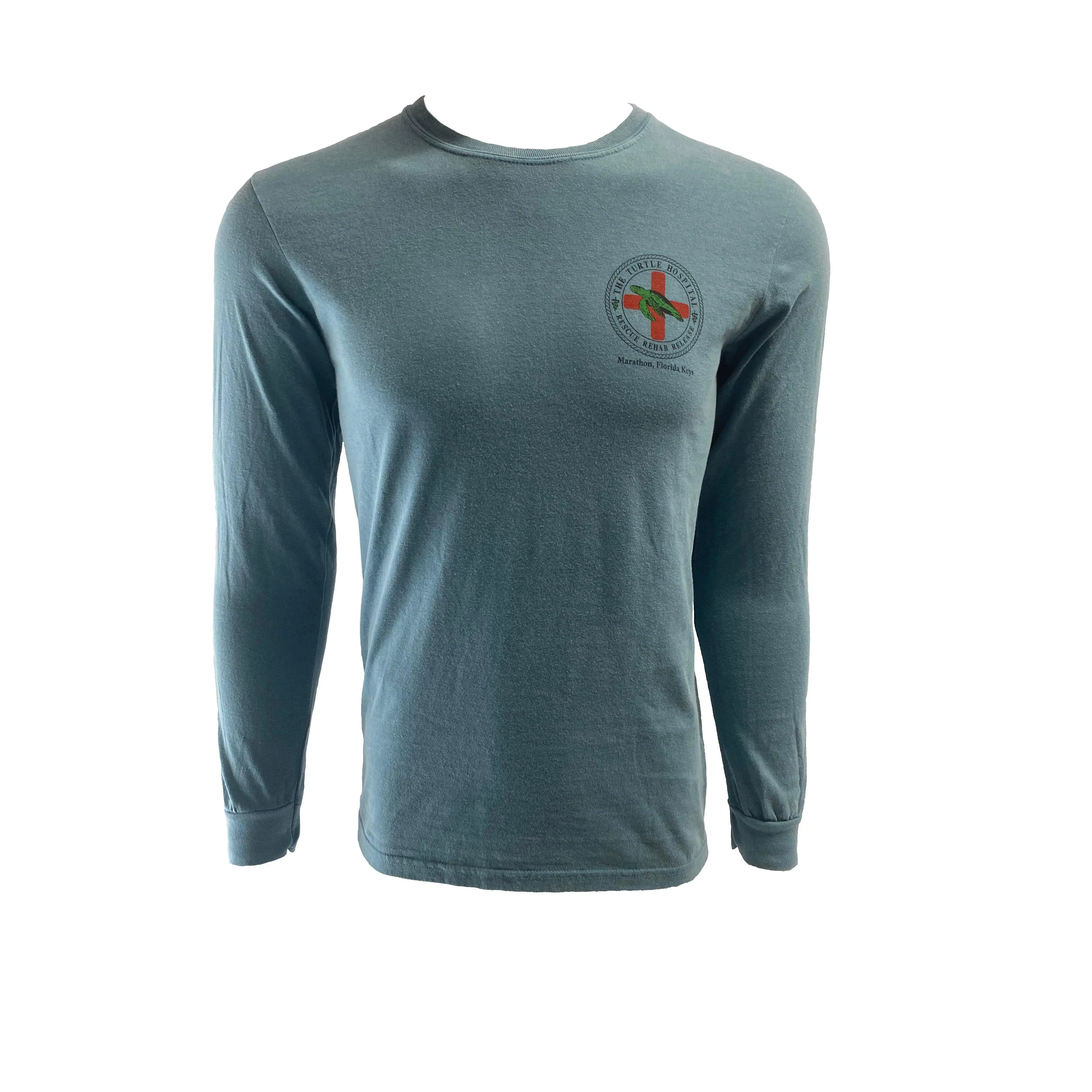 Long Sleeve Shirt: Indigo