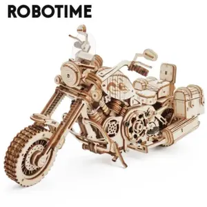 Robotime 420 Piece Building Block Kit For DIY Wooden Models High-Quality Wood Construction Kit
