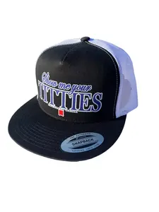 SHOW ME YOUR TITTIES ULTRA HAT - SNAPBACK TRUCKER CAP