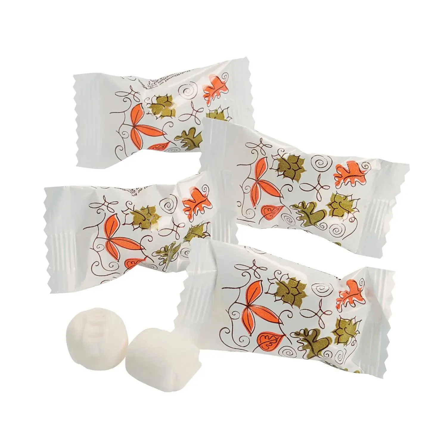 14 oz. Fall Leaves Wrapped Classic Buttermints - 108 Pc. 14 oz. Fall Leaves Wrapped Classic Buttermints - 108 Pc.