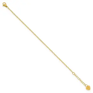 EVRY JEWELS Gold or Silver Plated Stainless Steel Women's Hypoallergenic Kate Bracelet