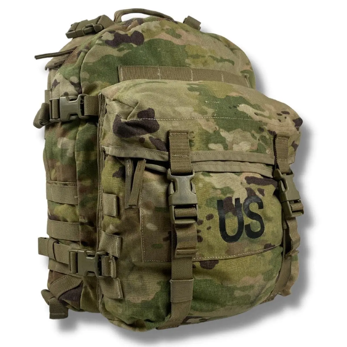 Military Issue MultiCam Assault 3-Day MOLLE Backpack, Used