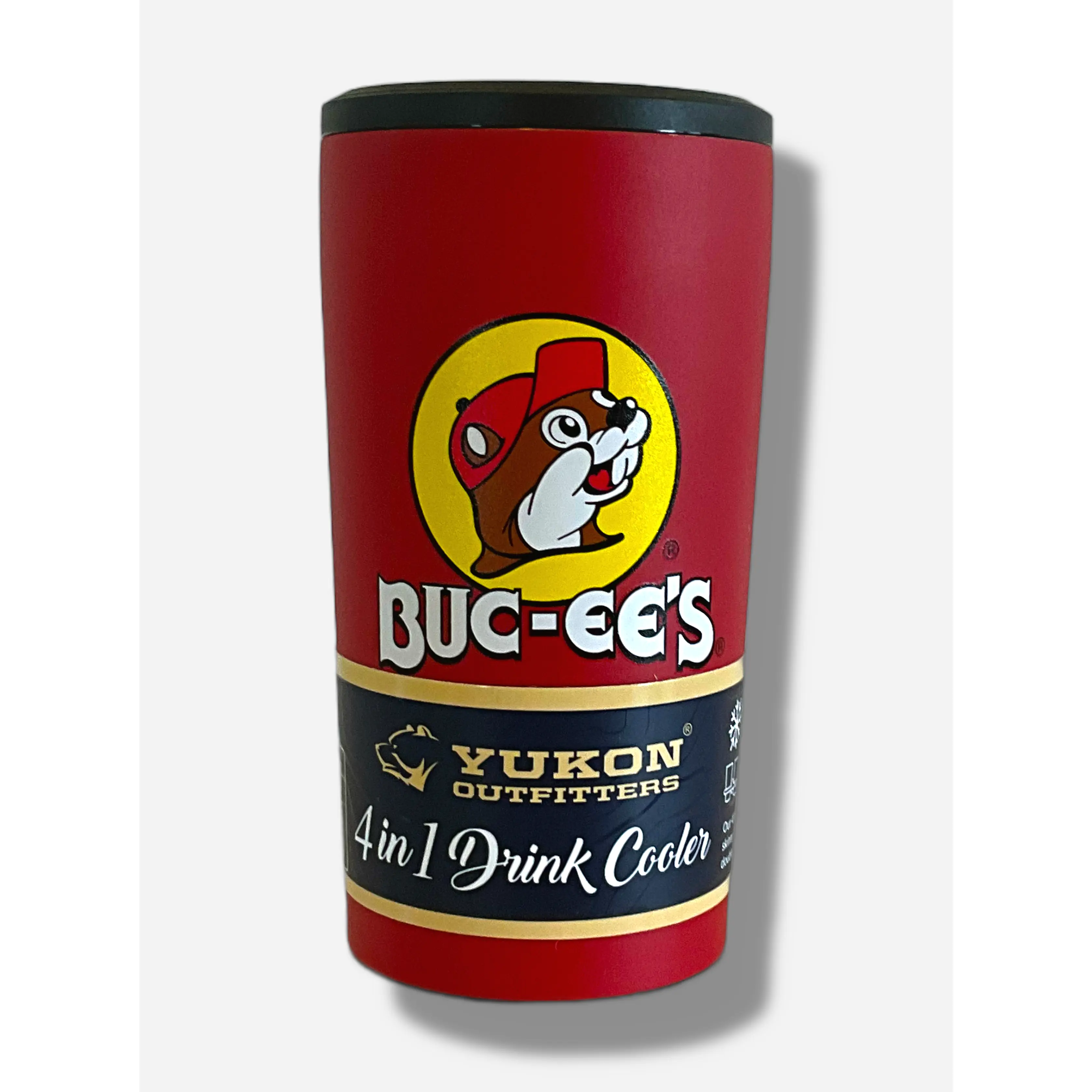 Buc-ee's Yukon Outfitters 4 in 1 Red Drink Cooler