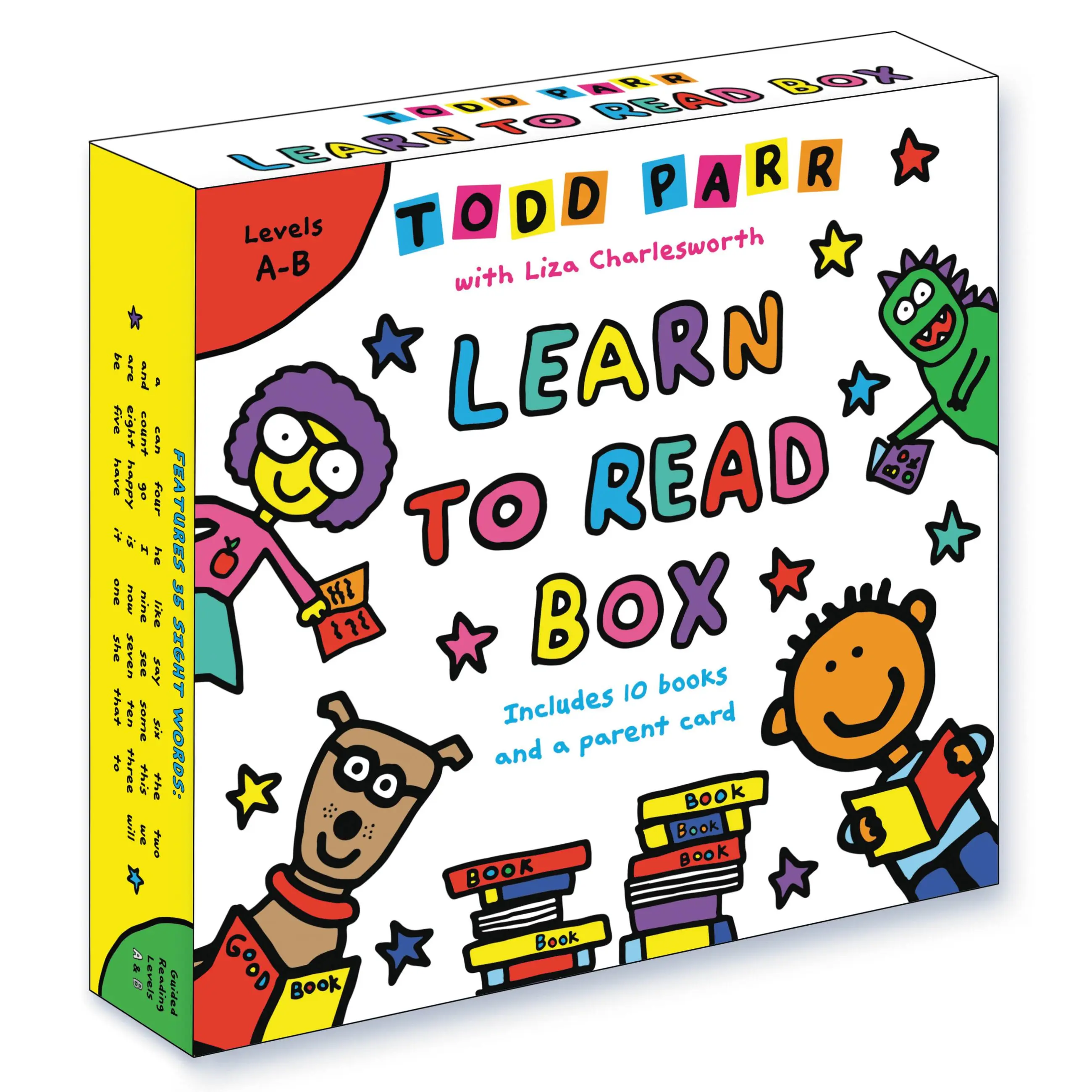 Learn to Read Box by Todd Parr, Liza Charlesworth [Paperback Book]
