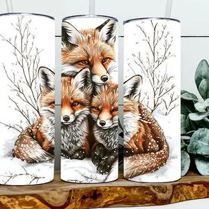 Caroline, Vada, & Wren The Winter Foxes Tumbler