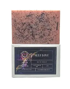 Self Love Shea Butter Soap | for Self-Worth, Self-Acceptance, Loss & Healing | Made with Herbs & Essential Oils | Hoodoo, Voodoo, Wicca, Pagan | 4 oz