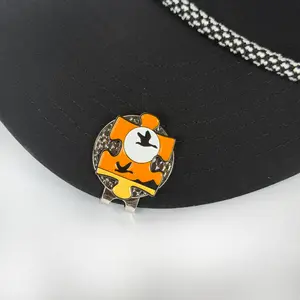 "Puzzle Piece" Golf Ball Marker - Stainless Steel with Magnetic Clip