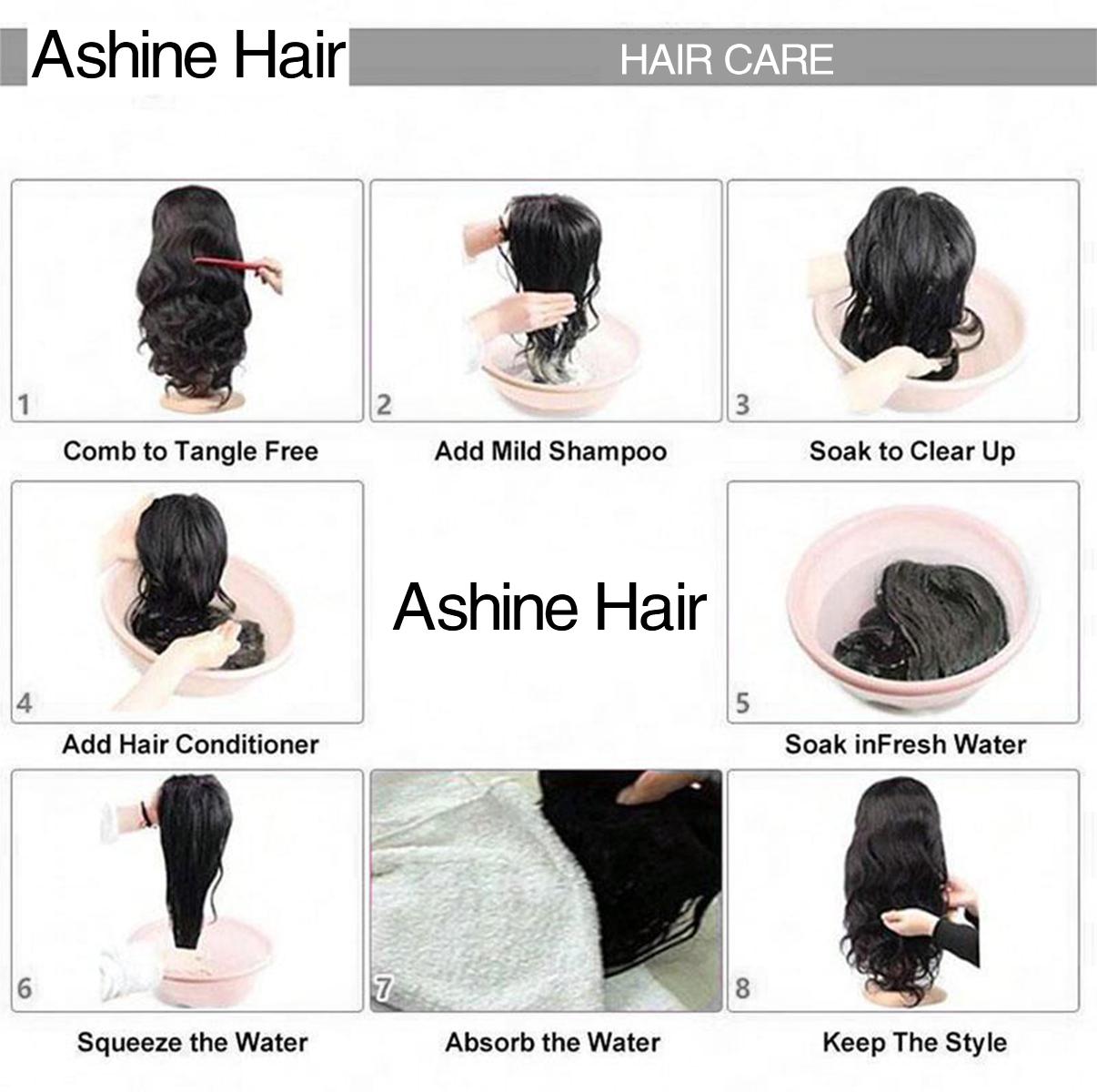 [NEW IN] Ashine Bone Straight Upgraded 13A 100% Virgin Raw Human Hair High-End Salon Hair Silky. shinny.fullness.double drawn Straight Bundle S+