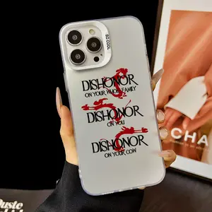 Compatible for iPhone16 15 14 16promax 16pro 15pro 13 12 11 Case, Clear Case Soft TPU Shockproof Protective Case Stylish Patterns phone case nic junk phone cases Mulan Dishonor, Cover, Accessories, Smartphone
