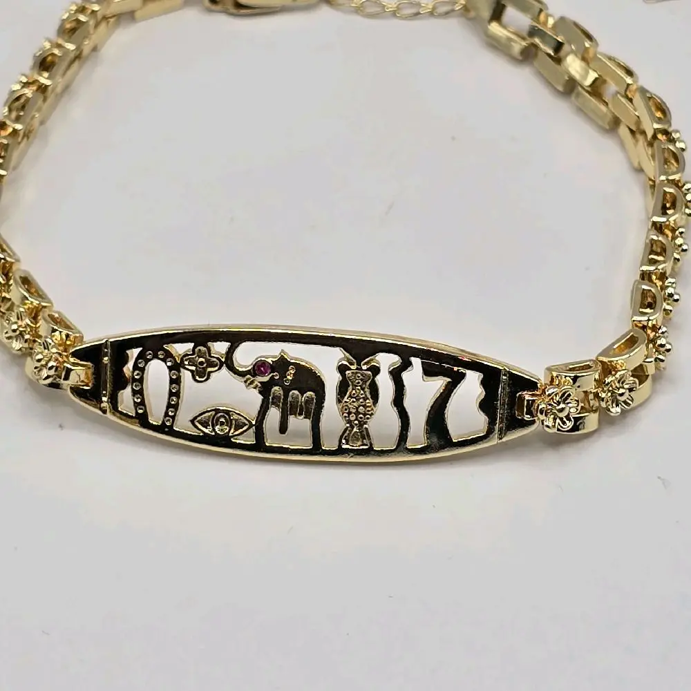 GP Gold Lucky Elephant Bracelet