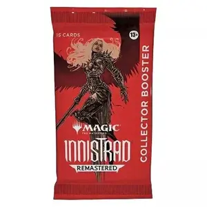 Magic the Gathering Innistrad Remastered Collector Booster Pack - 15 Cards - Engaging Design & Enhanced Version - Collectible Trading Card Game
