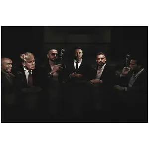 Escape the Matrix Andrew Tate, Tristan Tate, Trump, Jordan Peterson, Elon Poster