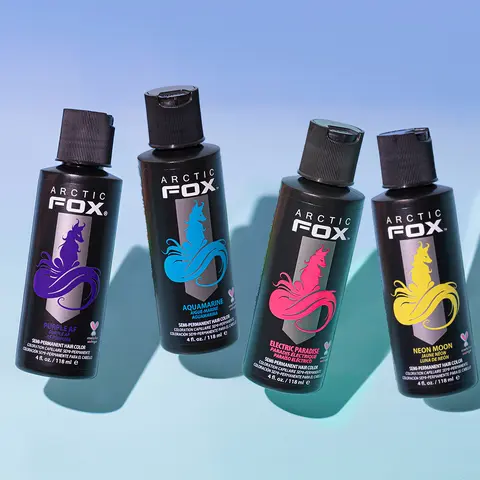 Arctic Fox Vegan & Cruelty Free Semi Permanent Hair Color Dye Haircare Gentle Moisturizing Formula No Harsh Chemicals Made in USA