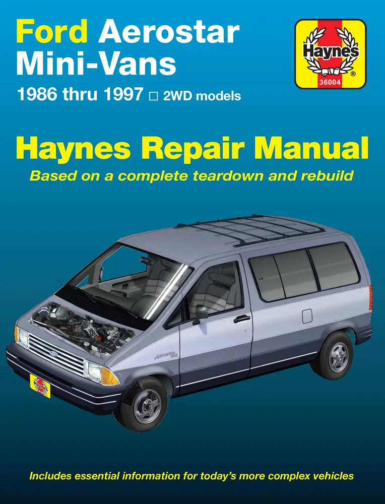 USED-Ford Aerostar Mini-Vans 1986-97 by Haynes, J. H. (Paperback)