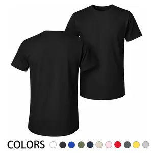 Men's Pure Cotton Short-Sleeve T-Shirt (Solid Color/Multi-Color Options) — A Casual Wardrobe Essential Featuring A Cool Graphic Design And A Classic Crew-Neck Cut; Suitable For All Seasons.