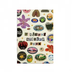 Girlhood Sticker Book 2026 New Aesthetic 1260+ Cute Illustration Stickers for Journals Planners DIY Scrapbook Supplies High-Quality Matte Paper Multi-Scene Application Perfect Gift for Creativity