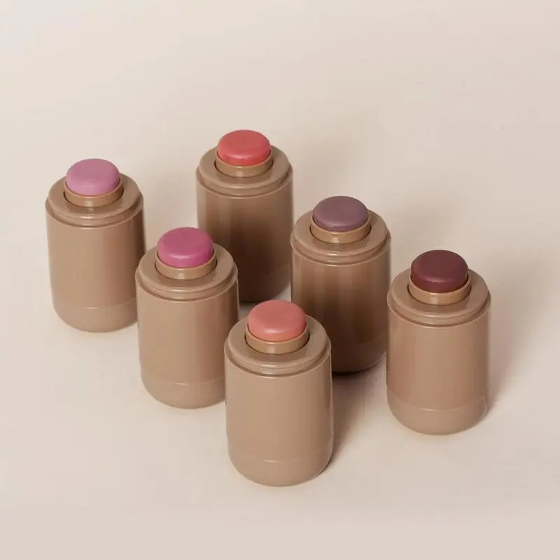 Long Lasting Smooth Blush Stick, 2 Counts/set Highly Pigmented Silky Blush Stick, Waterproof Blusher, Natural Nude Rouge Blush, Makeup Accessories, Makeup Products, Cosmetics Products, Multiple Color Optional, Pink