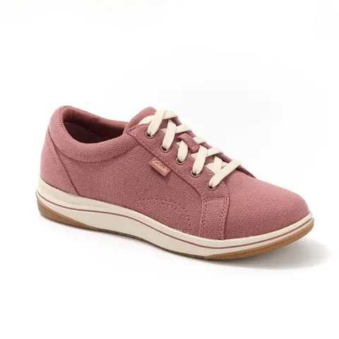 Clarks Cloudsteppers Lace-Up Sneakers -Breeze Rose