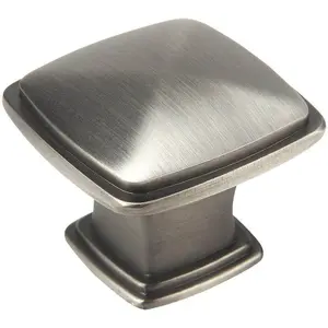 Cosmas 4391AS Antique Silver Cabinet Knob