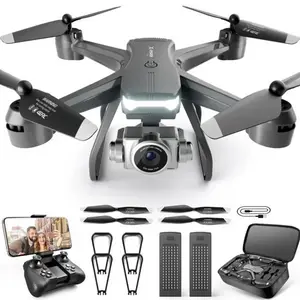 V14 Professional Drone - 6K Dual Camera WiFi FPV Portable RC Quadcopter With Two Batteries