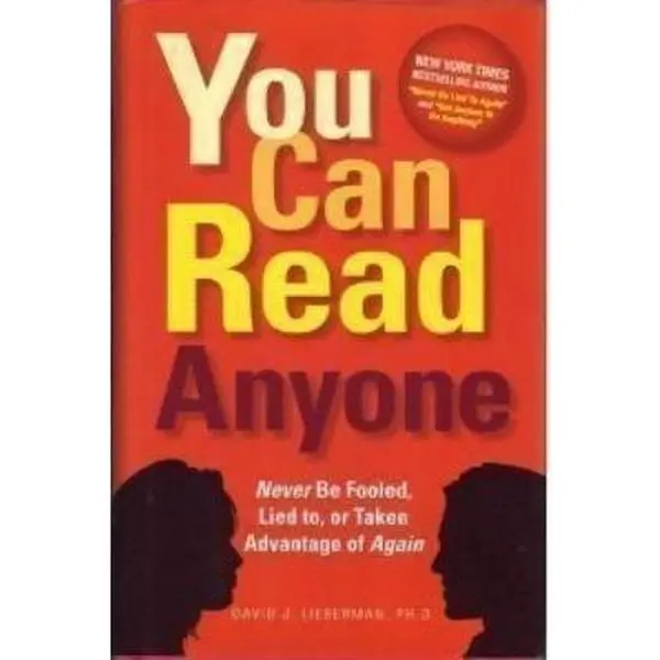 USED Book - You Can Read Anyone (Never Be Fooled, Lied To, or Taken Advantage of Again) by PH.D. David J. Lieberman (Hardcover) - english