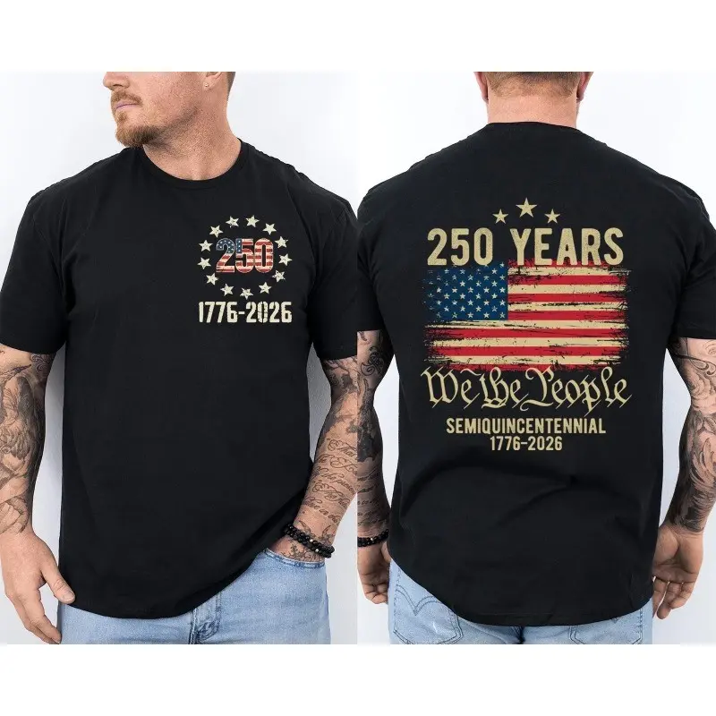 America 250th Anniversary Shirt, Happy 250th Birthday USA T-shirt