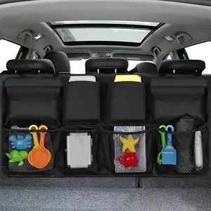 Car Seat Back Storage Bag, Multifunctional Adjustable Car Seat Back Organizer, Car Accessories for Car Stowing & Tidying, Car Interior Decoration, Girly Car Accessories, Boujee Car Accessories, Car Interior Accessory