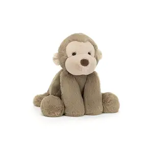 Jellycat Smooth Touch Macaque Plush Doll Cute Soft Monkey Plush Stuffed Animal Monkey Boys Girls Birthday Gifts