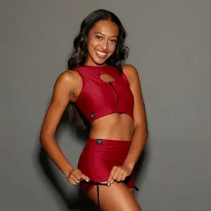 Kandi Kouture Dancewear - Never Late Ruched Short
