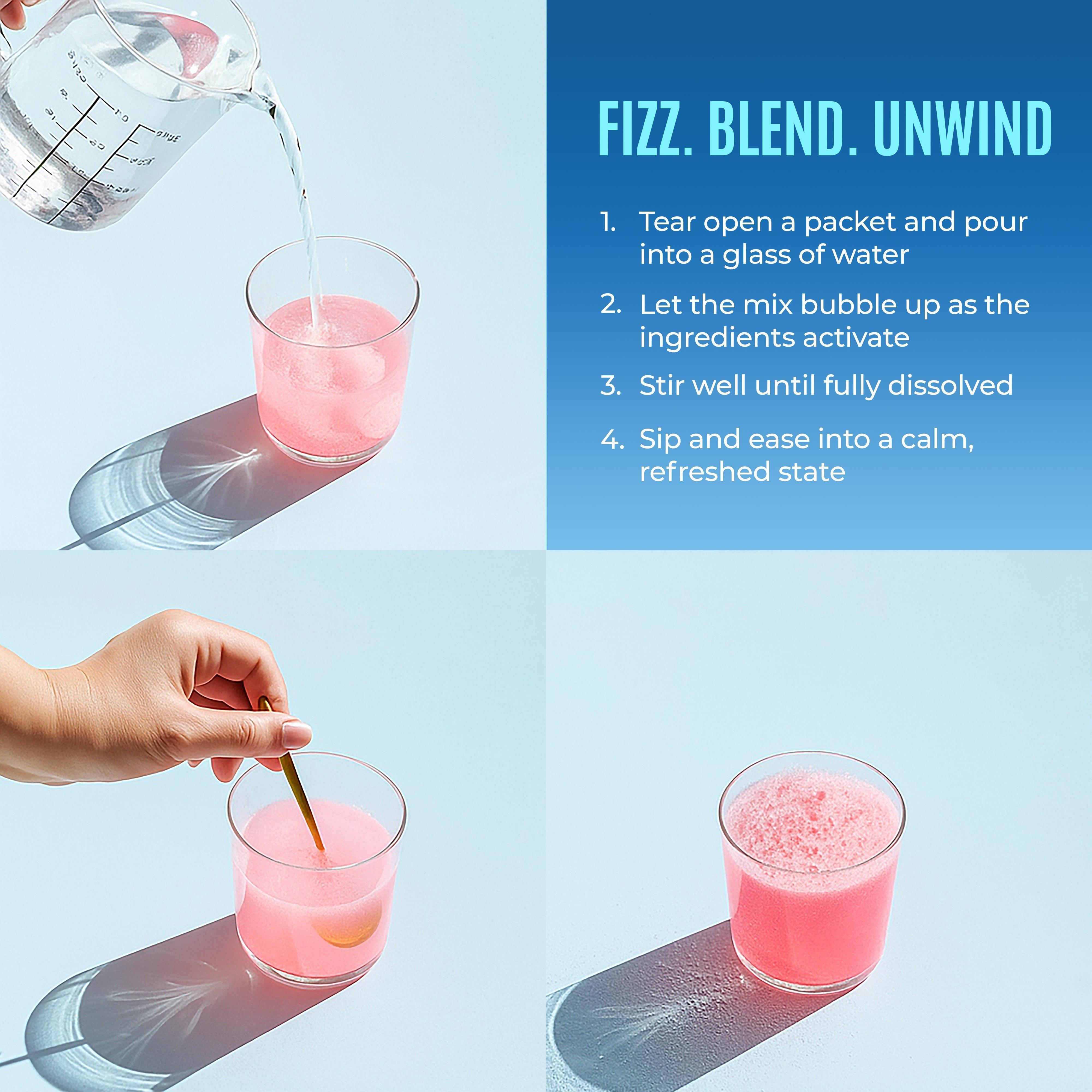 1 pack | Yesnap MAGICRELAX Calming Sparking Mix with 8-in-1 Magnesium KSM-66 Ashwagandha Saffron Vitamin D3 GABA L-Theanine Supports Cortisol Balance Mood Sleep 30 Servings No Sugar Non GMO Raspberry Lemonade Flavor