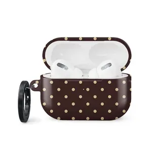 Sorry Busy Airpods Case Brown Polka Dots Airpod Case AirPods Pro 3 Pro 2 Pro 1 Airpods 1 2 3 4 Case