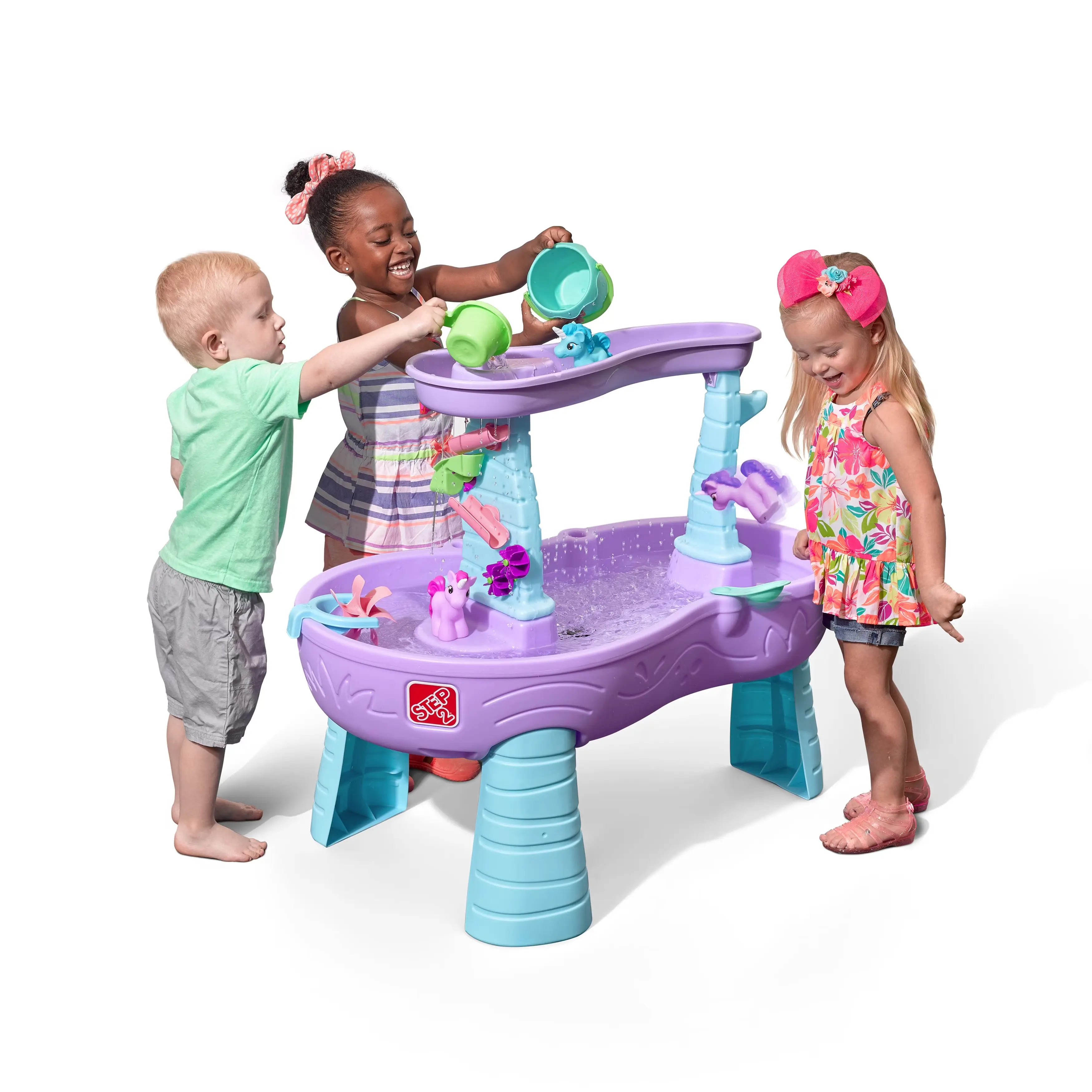 Rain Showers & Unicorn Sand and Water Table for Toddlers