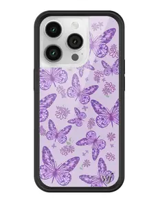 Wildflower Cases - Lavender Butterfly, Limited Edition iPhone Case | Accessories Durable  Butterflies Purple Dainty Trendy Cute Cover Protective