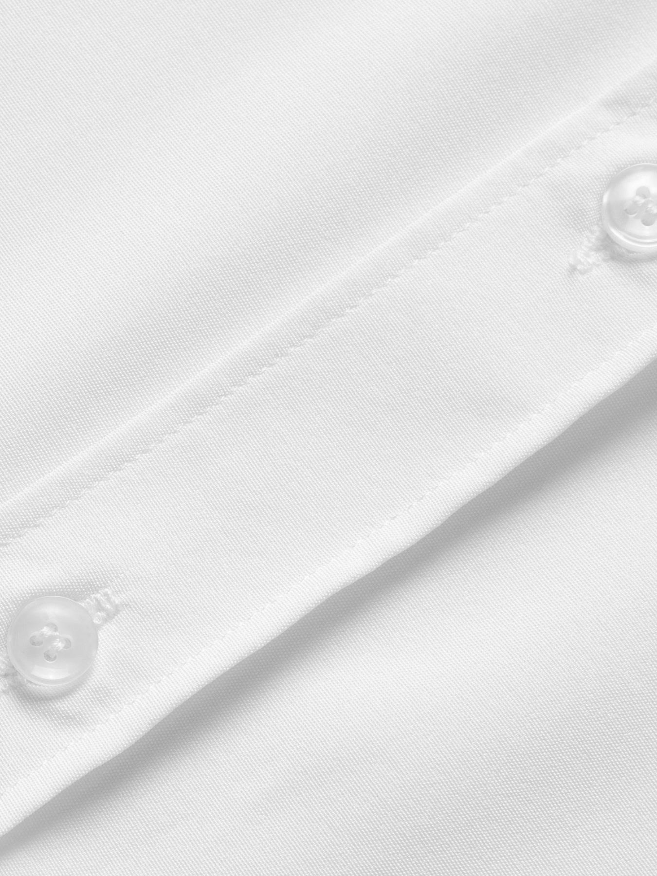 Men&rsquo;s solid-color dress shirts, 5-pack &mdash; a light‑mature professional commuter style. Made from skin‑friendly, breathable, wrinkle‑resistant, non‑iron fabric that&rsquo;s easy to care for and won&rsquo;t lose shape. Classic notched lapel, single‑breasted design&mdash;simple
