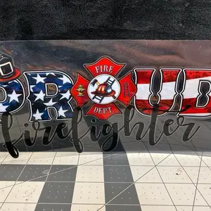 Firefighter Tumbler Wrap Durable Design