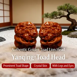 Handmade Wenwan Walnut Grip Balls Pair | Natural Health Handballs