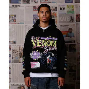 73Studio Marvel Venom The Venom Show Premium Hoodie Black 73Studio Marvel Venom The Venom Show Premium Hoodie Black