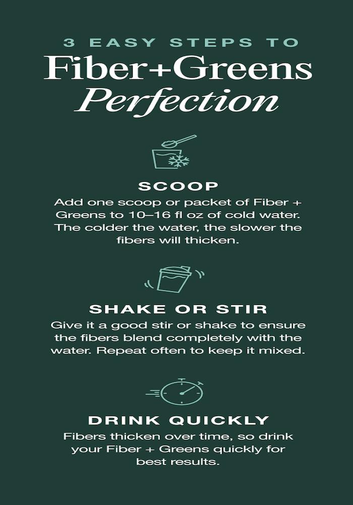 Hona Fiber + Greens – 8g of Fiber Per Serving to Promote Digestive Regularity, Reduce Bloating, and Support a Healthy Gut Microbiome - Enhanced with Pre & Probiotics, Chlorophyll, and Super Greens for Clean Energy, Immune Support, and Daily Vitality